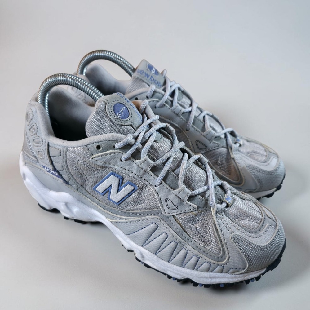New Balance 470 Women's Size 8 Gray Blue White Sneakers CW470 Shoes